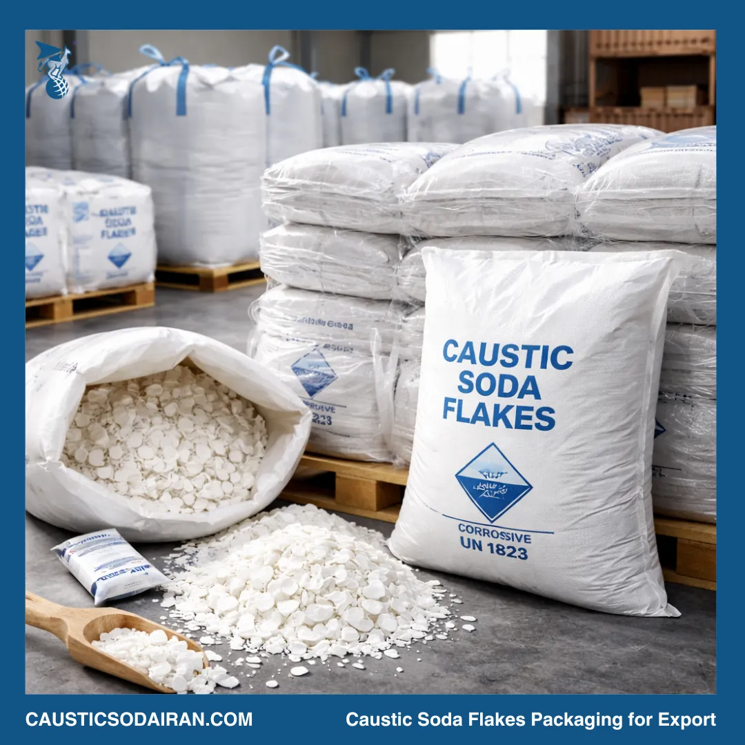 Caustic Soda Flakes Packaging for Export