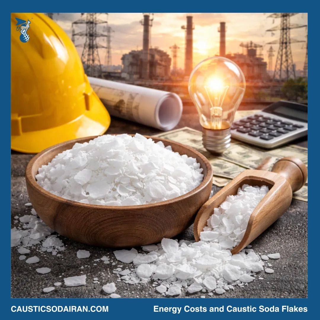 Energy Costs and Caustic Soda Flakes