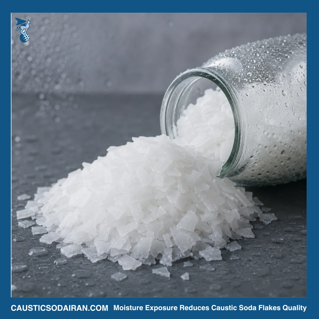 Moisture Exposure Reduces Caustic Soda Flakes Quality