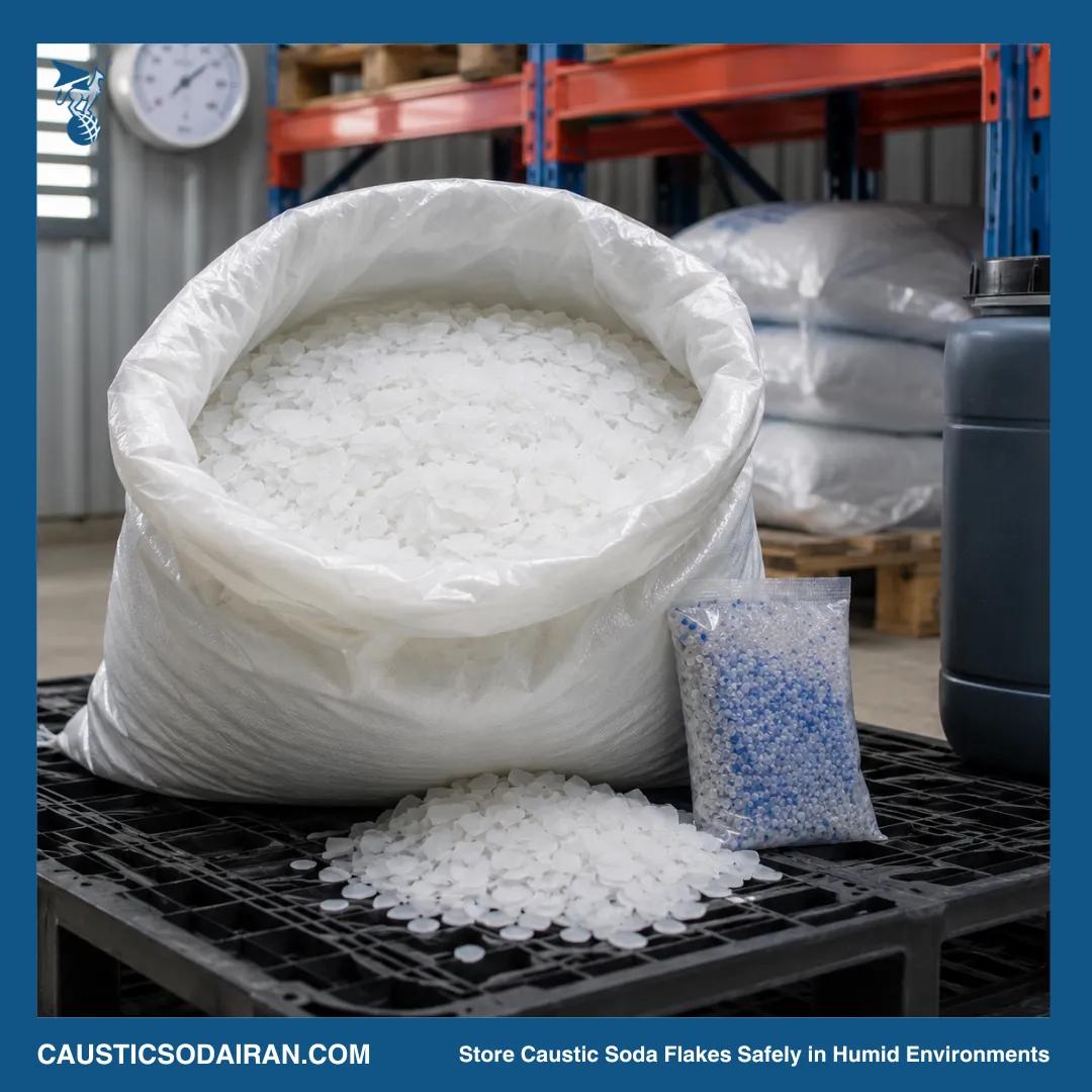 Store Caustic Soda Flakes Safely in Humid Environments