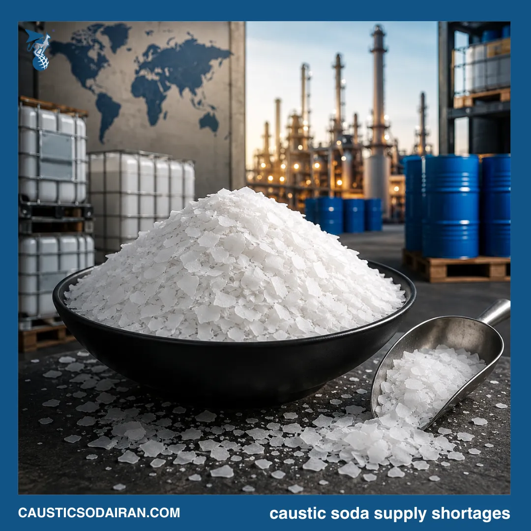 caustic soda supply shortages