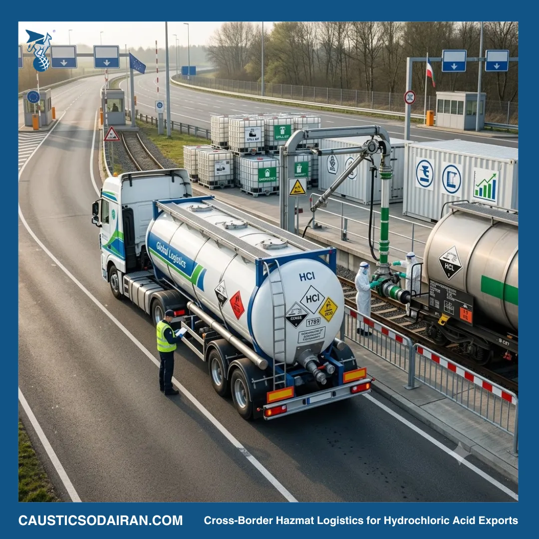 Cross-Border Hazmat Logistics for Hydrochloric Acid Exports